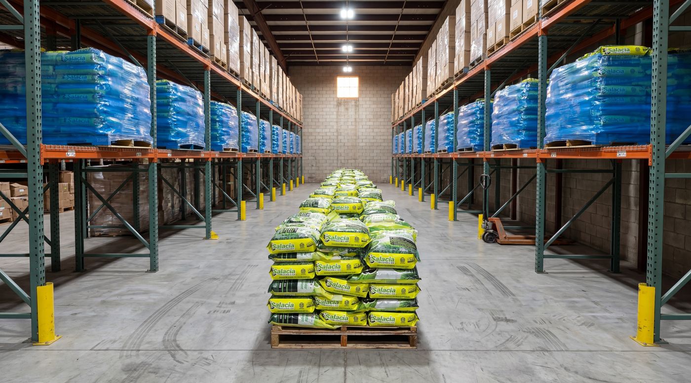 Salacia inventory in our warehouse